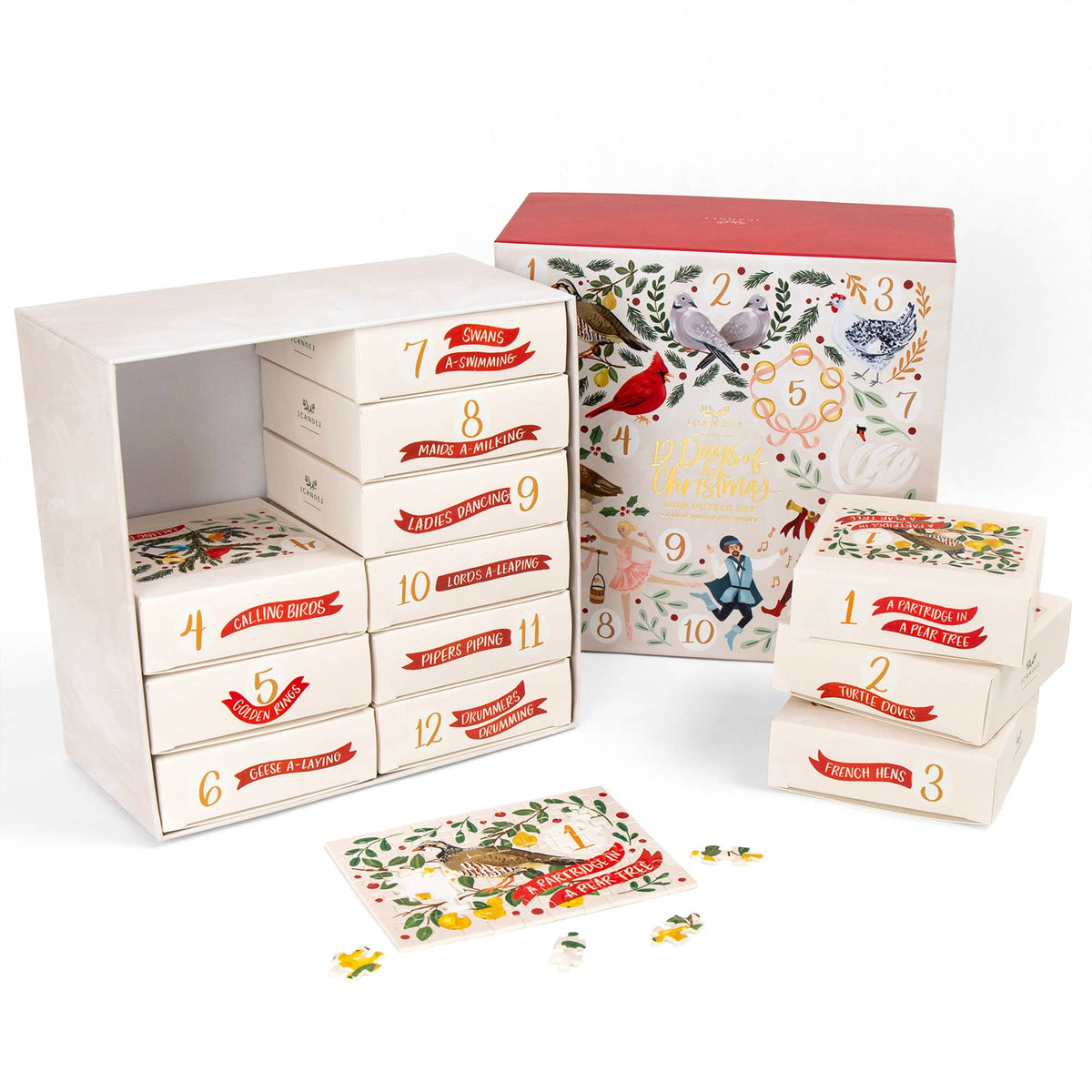 12 Days of Christmas - 50 Piece Jigsaw Puzzles