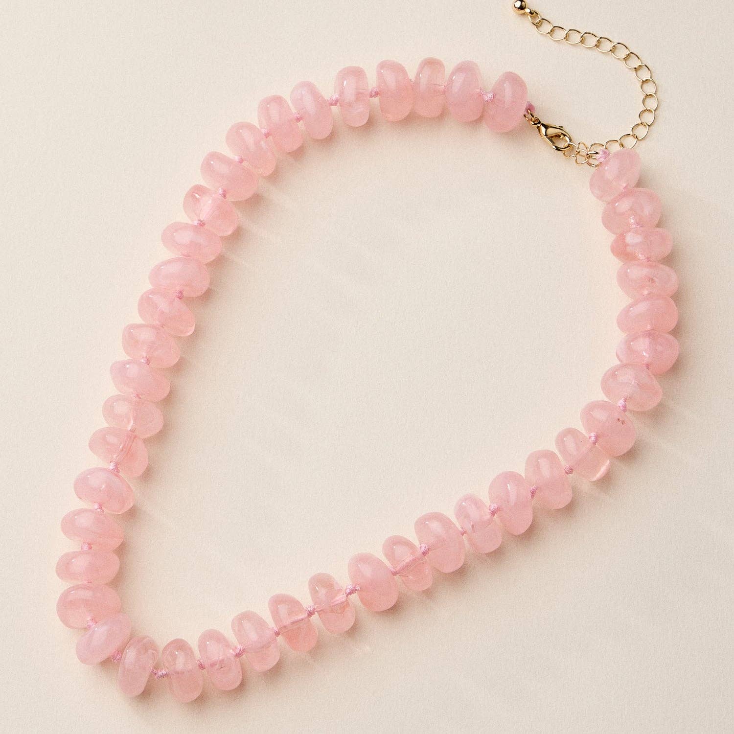 Resin Beaded Chunky Necklace