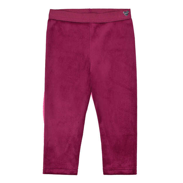Rasberry Velvet Infant Legging