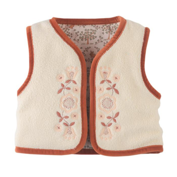 Bunny Sherpa Reversible Vest
