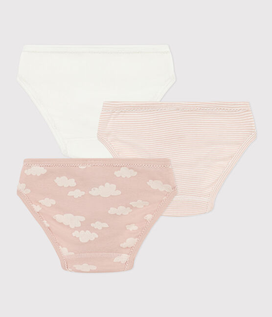 Girl's Petit Bateau 3pack Pink Undies