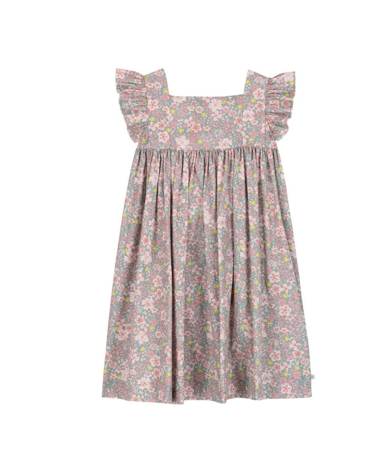 Petit Bateau Vintage Floral Woven Dress