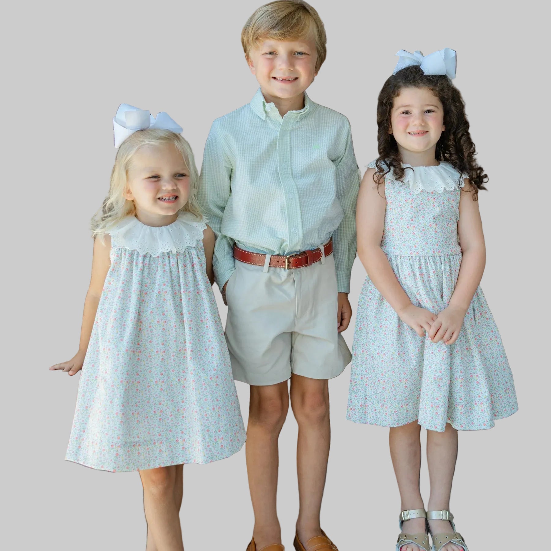 Cottage Ditsy Float Dress Eyelet Collar