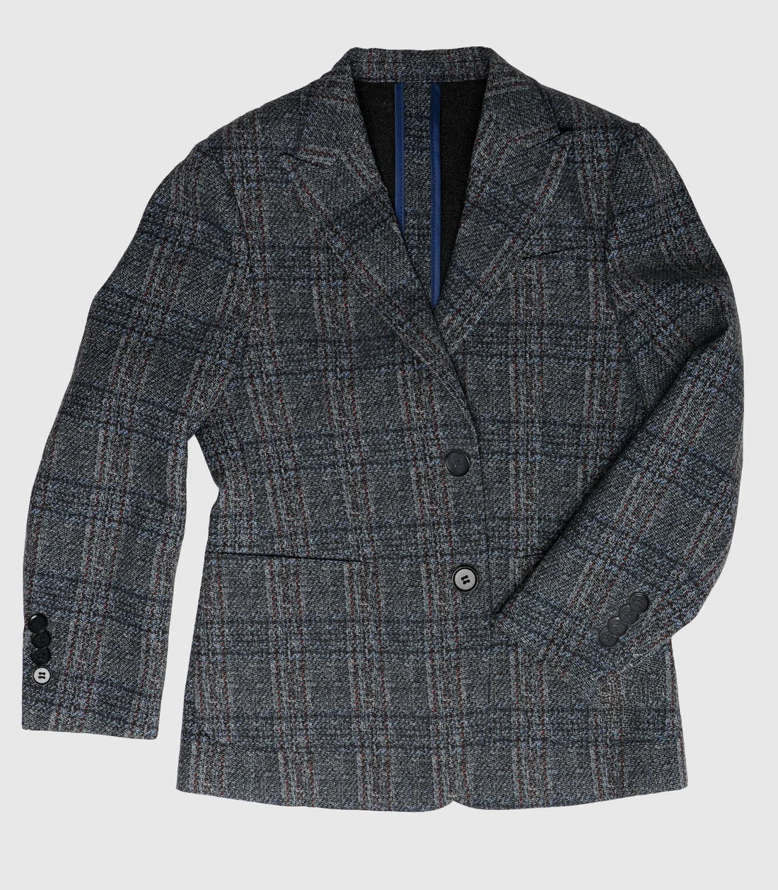 Boy’s Blue Plaid Sports Coat IM