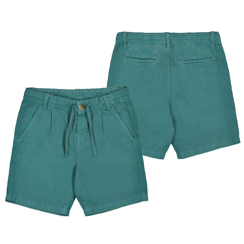 Boy's Seaweed Linen Drawstring Short