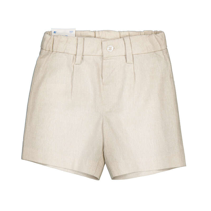Natural Linen Infant Short