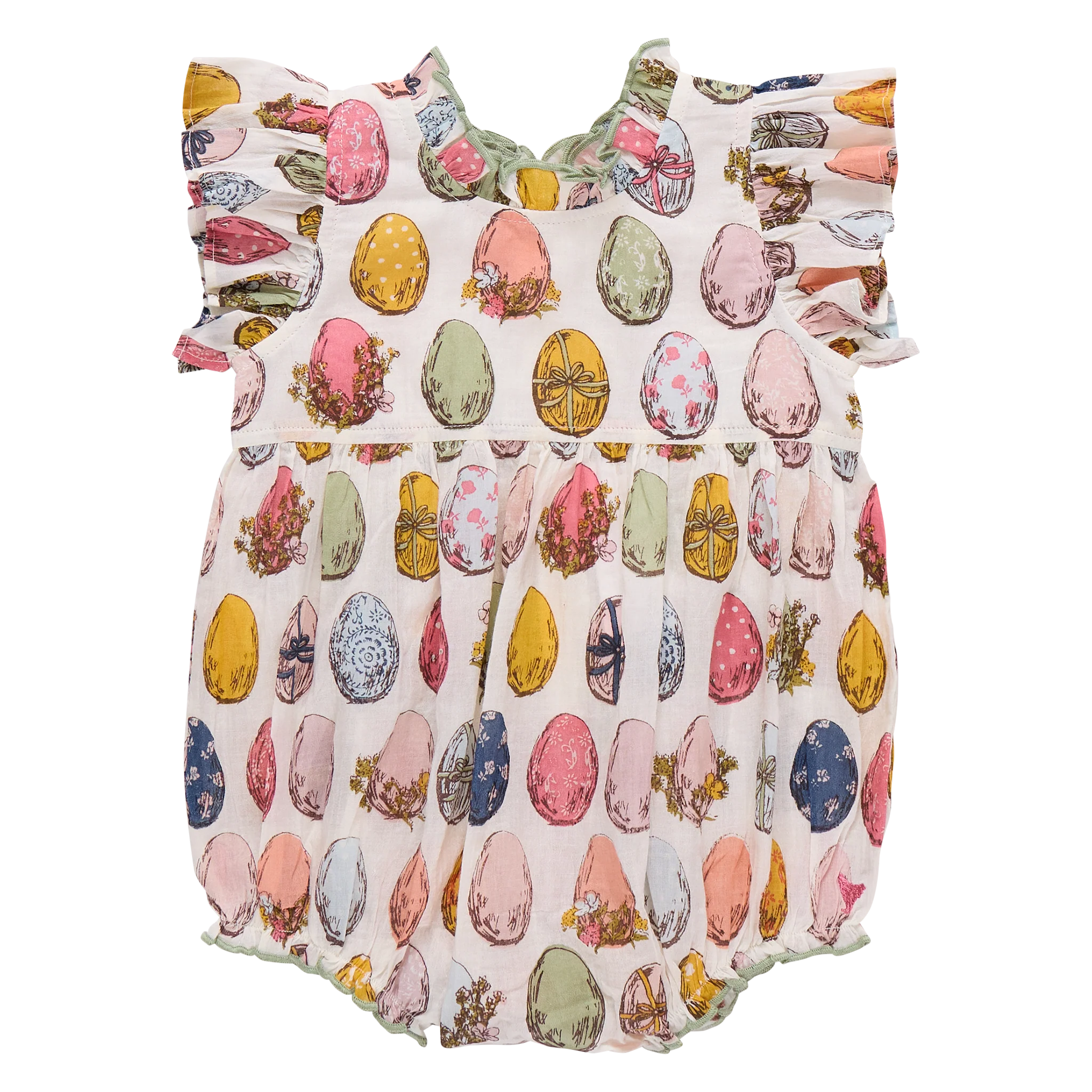 Pink Chicken Multi Egg Romper
