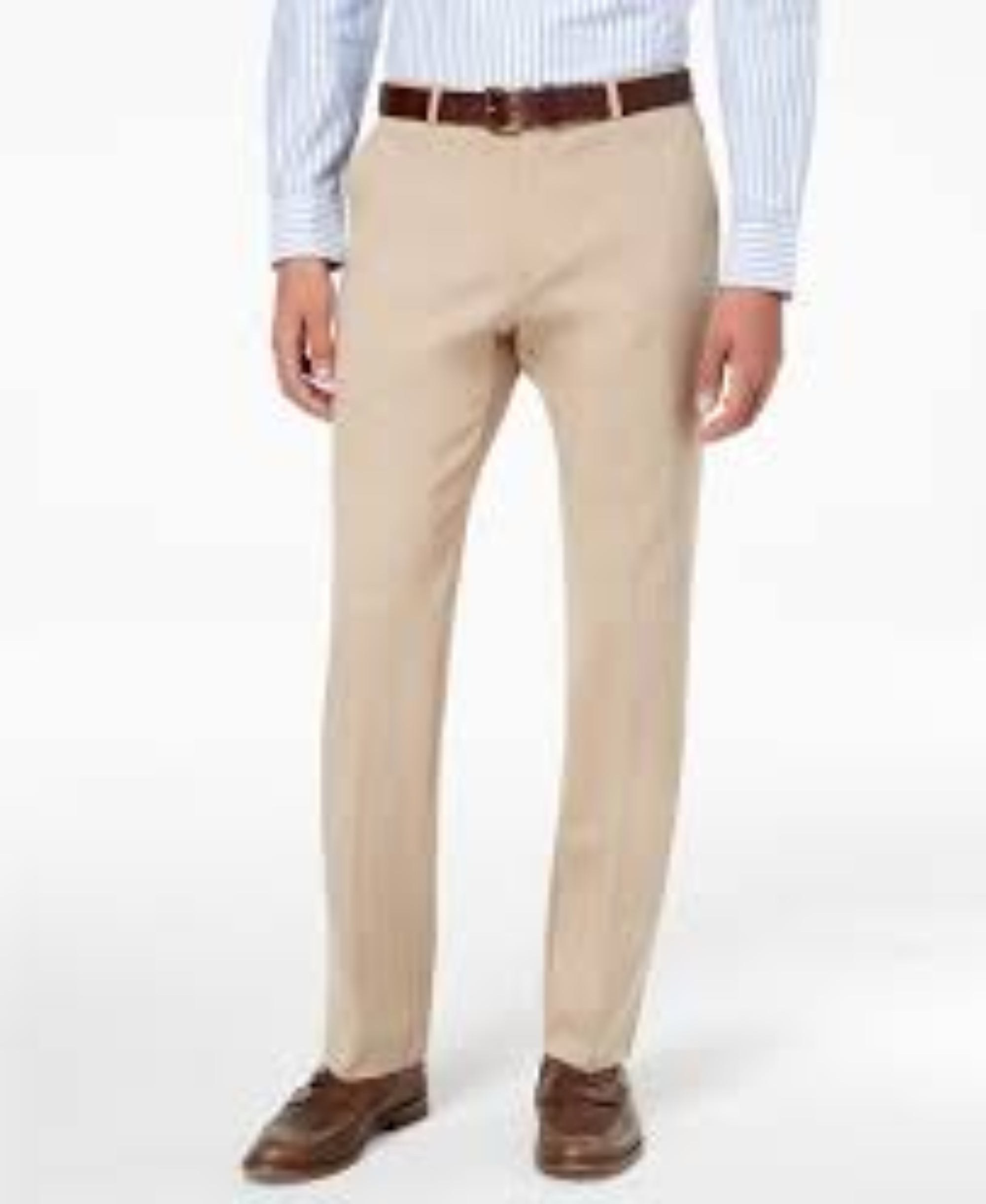 Men's Tan 4 Way Stretch Trouser TH