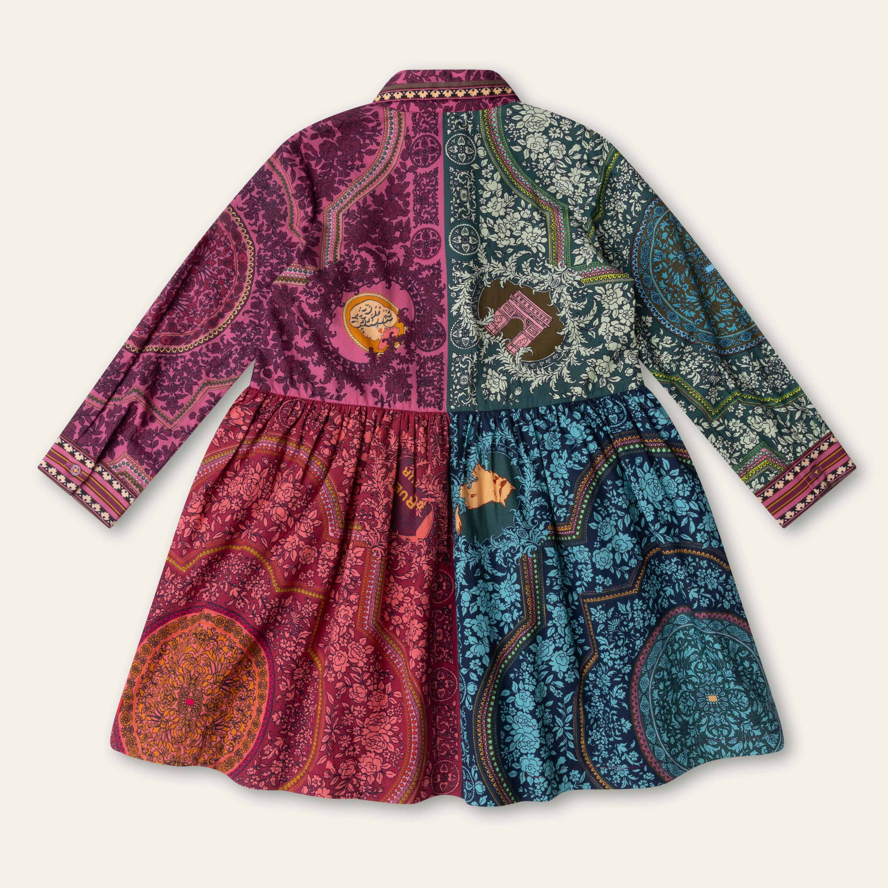 Oilily Parisian Patchwork ShirtDress
