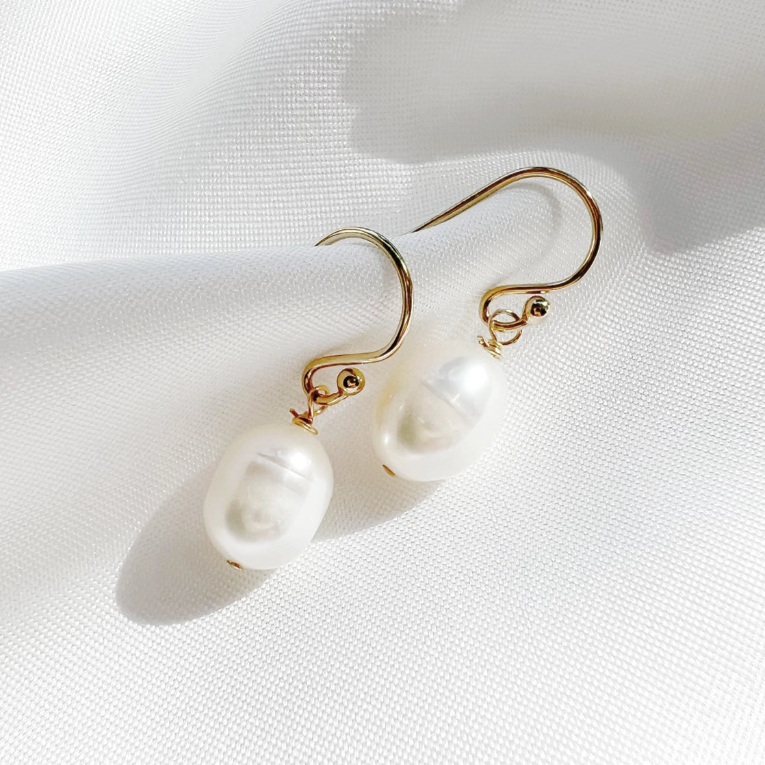 Fresh Water Pearl Drop Earrings