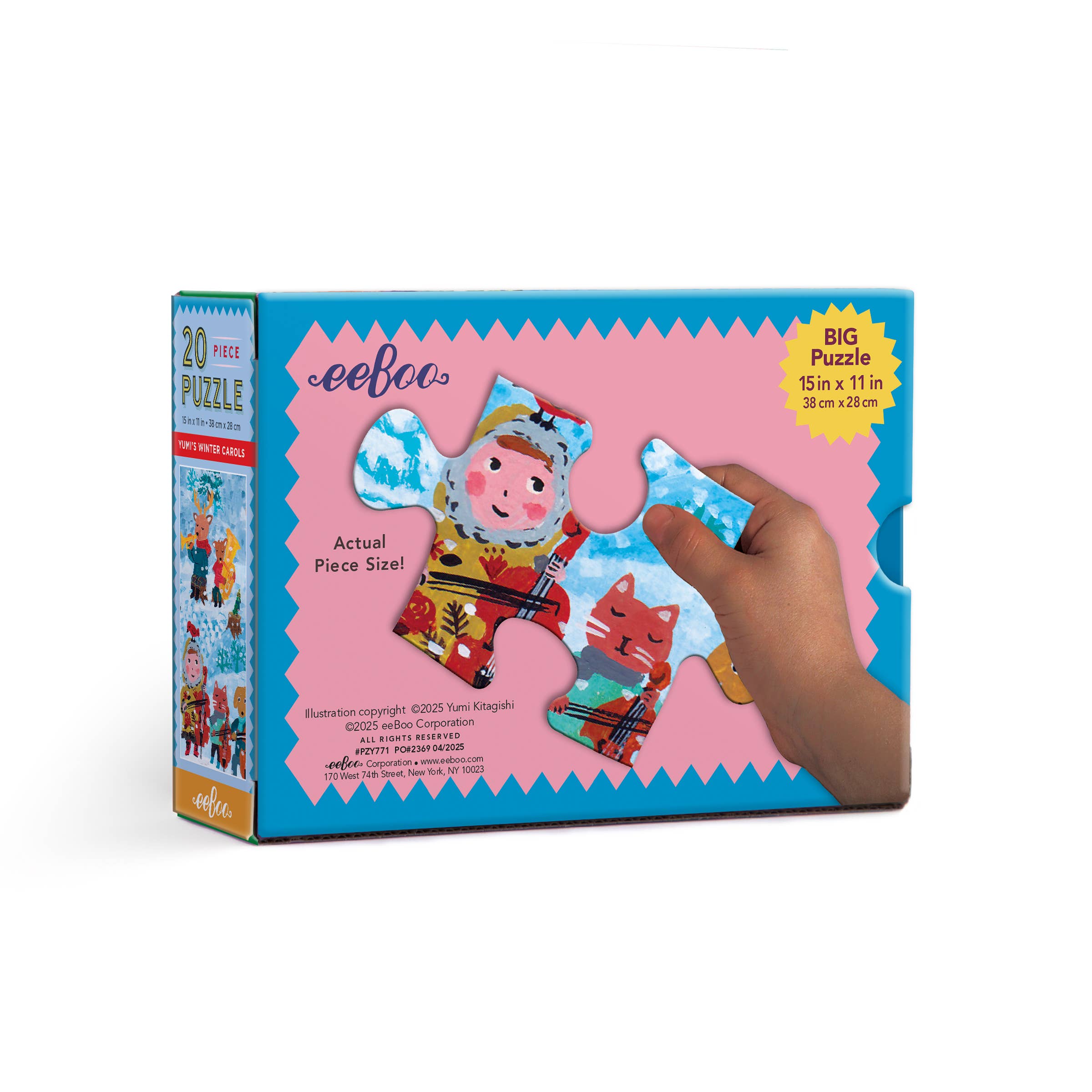 Yumi's Winter Carols 20 Piece Puzzle