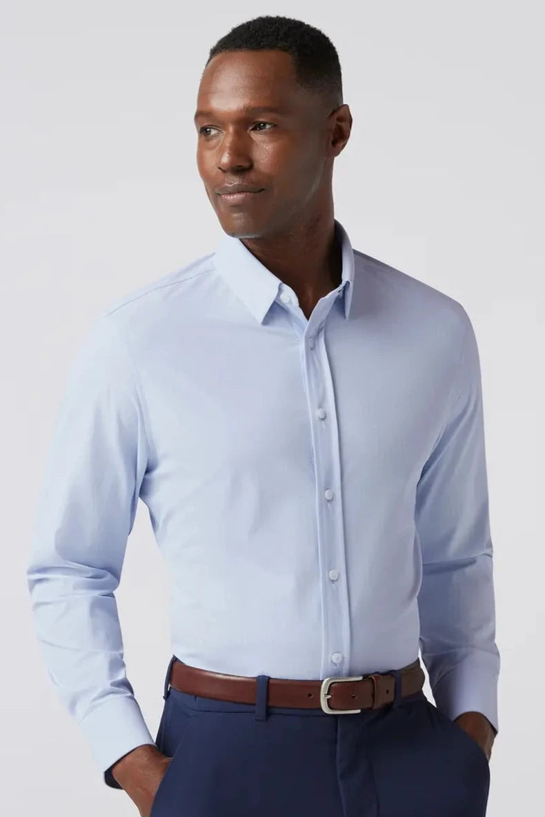 Men's Sky Pinstripe Tech Shirt MM