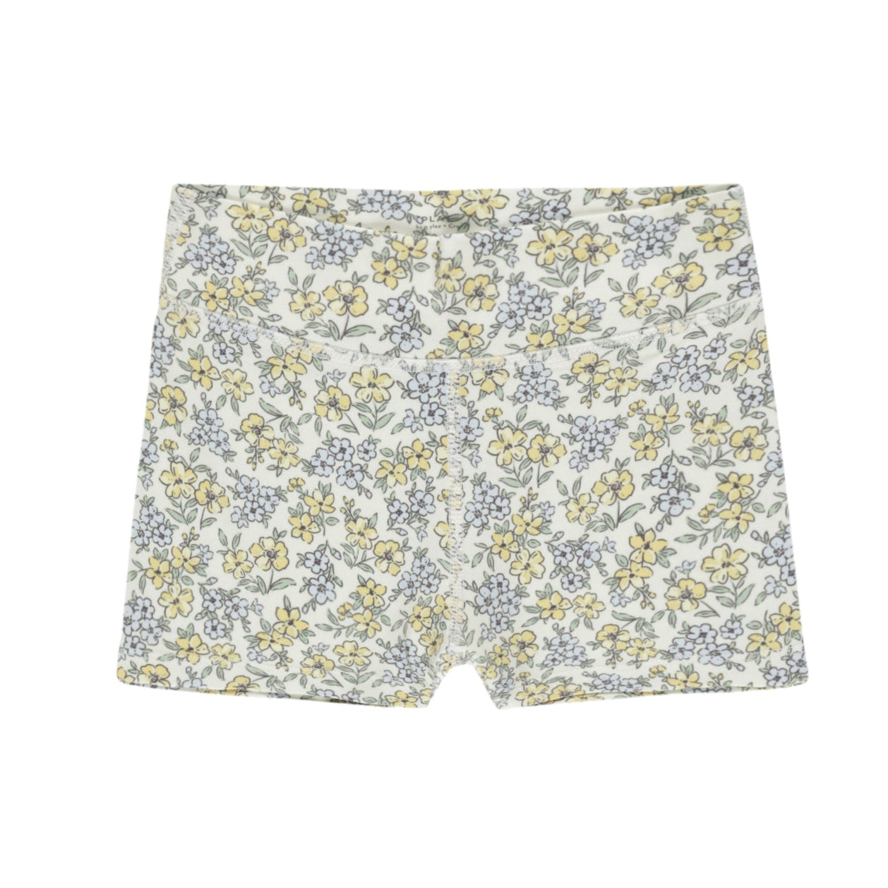 Girl's Rylee & Cru Yellow Print Sport Short