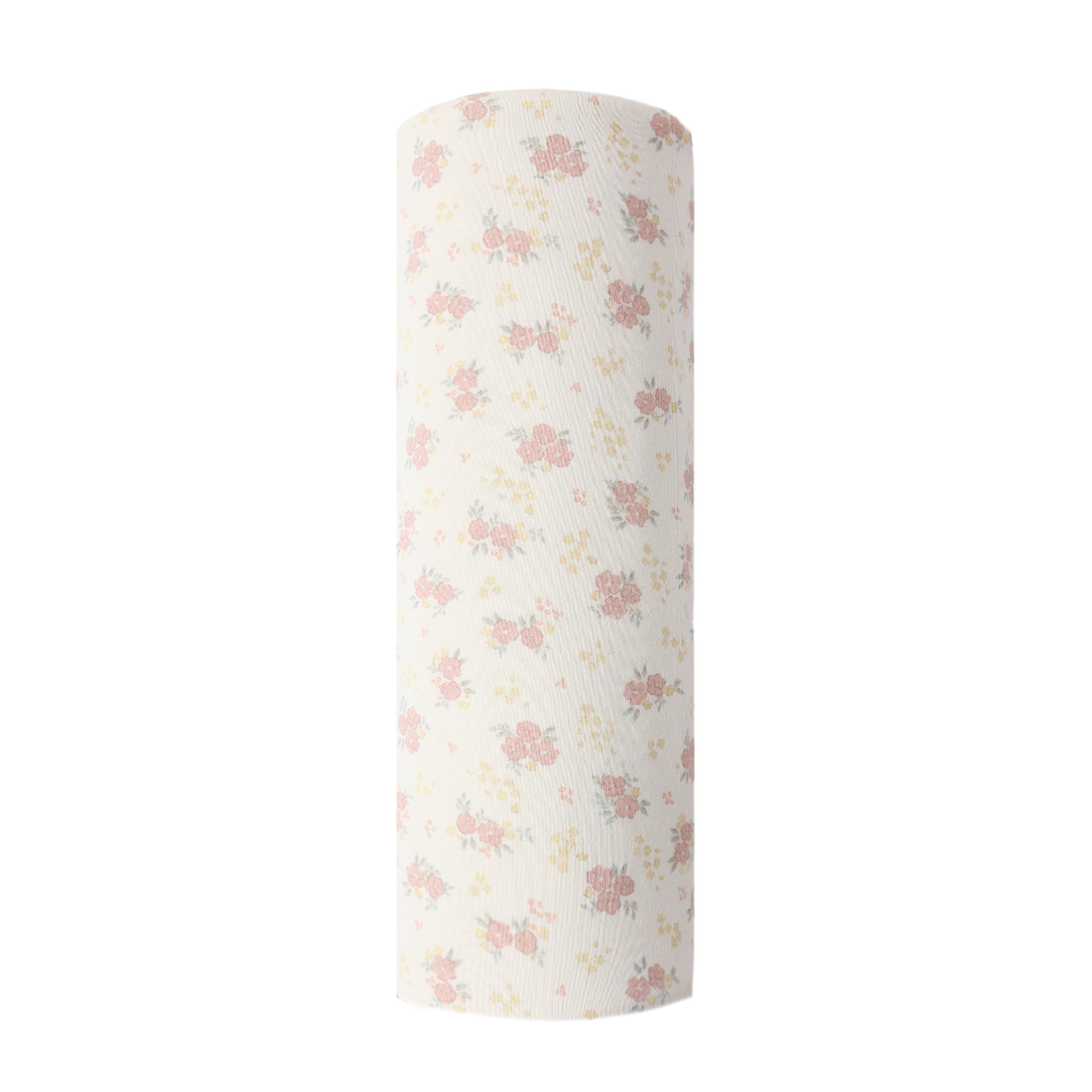 Quincy Mae Pink Bouquet Swaddle Blanket