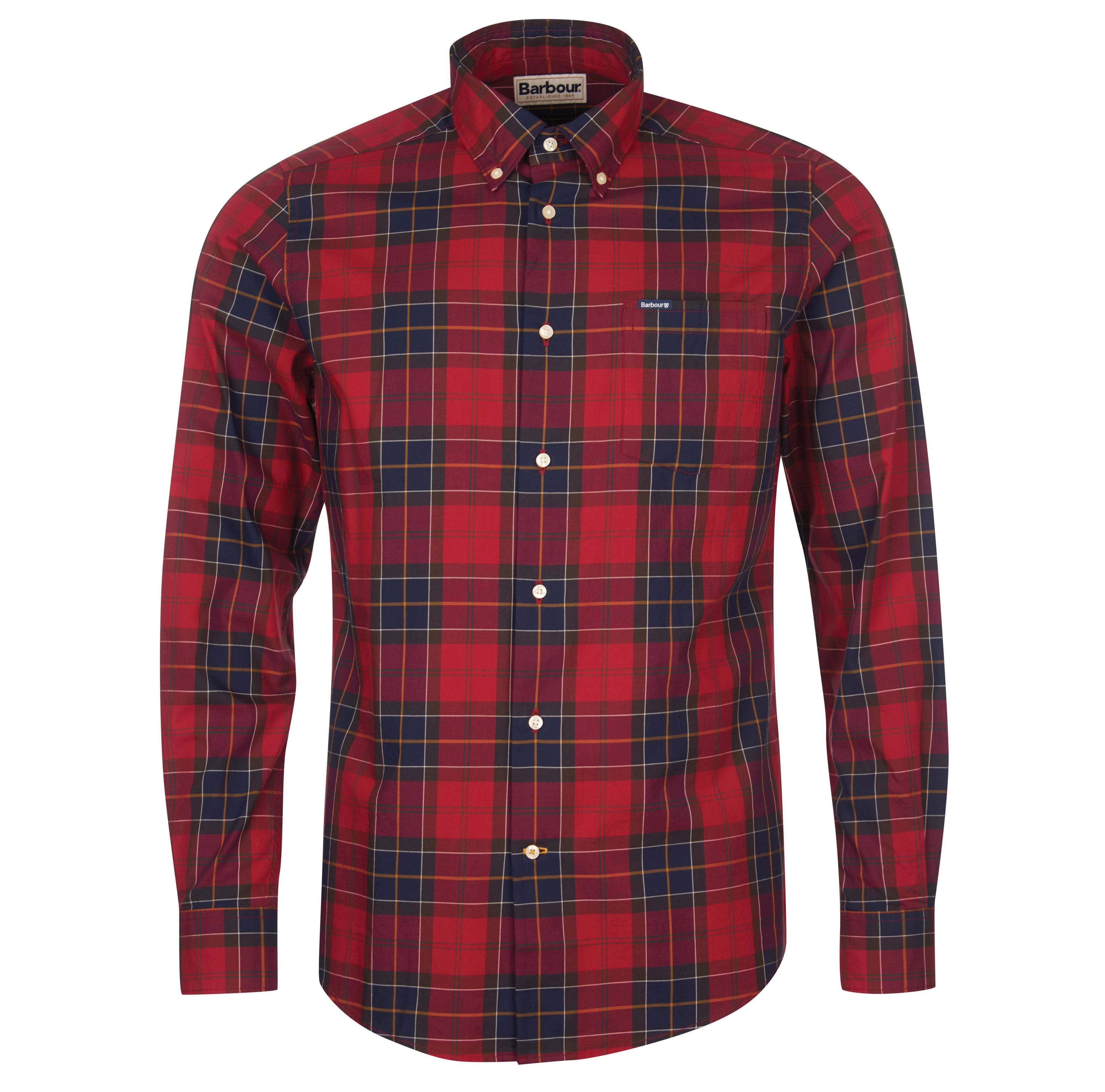 Men's Red Tartan Shirt (Barbour)