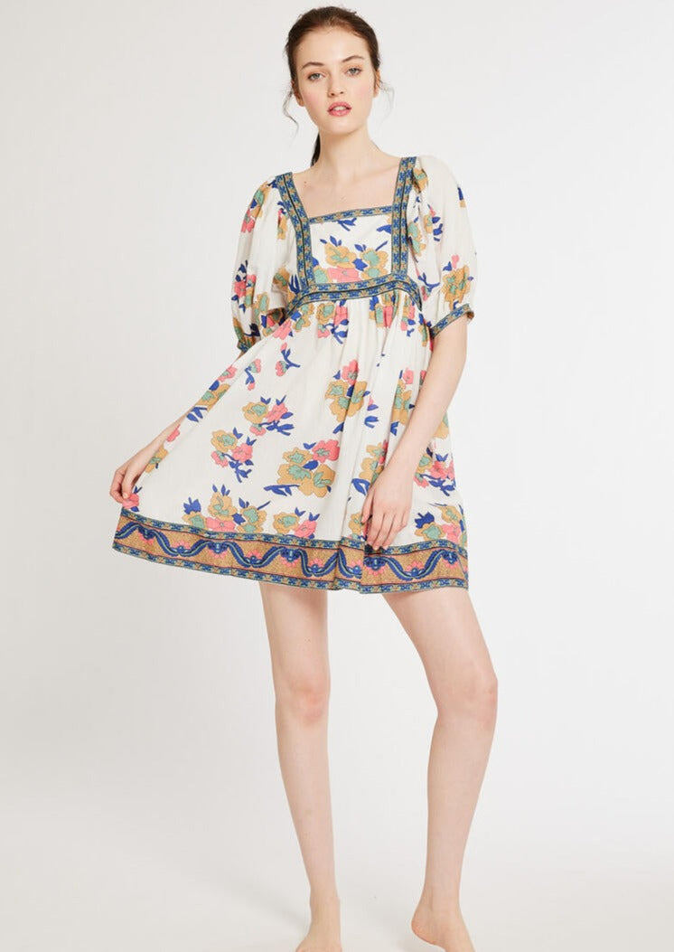 Mille Leisl Pink Floral Dress