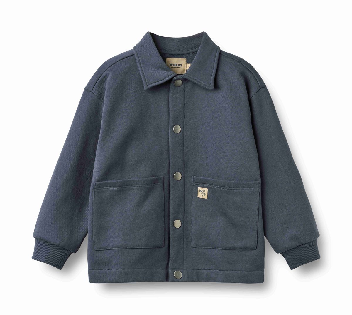 Slate Blue Sweat Jacket