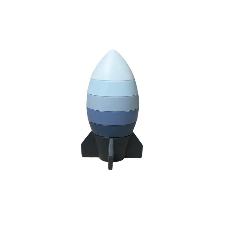 Rocket Ship Silicone Stacker