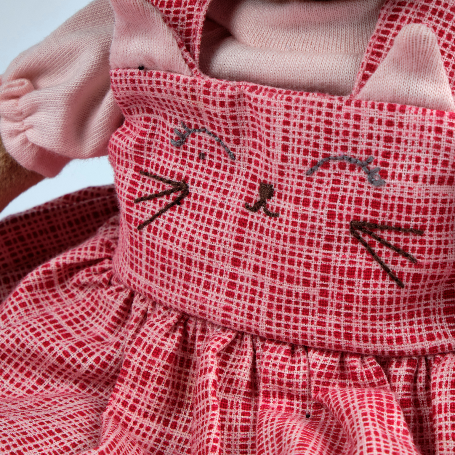 Madison Girl Doll in Red Dress