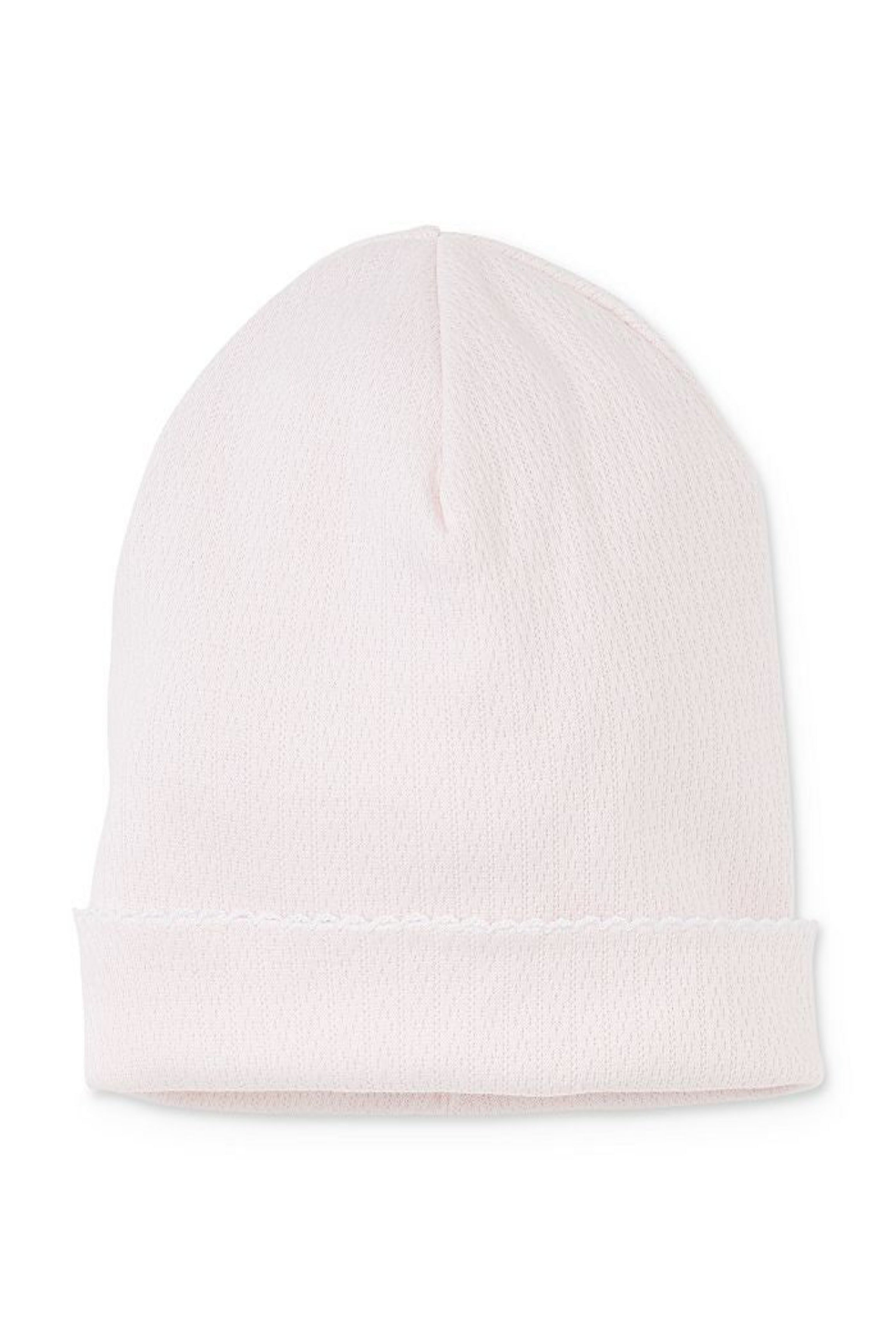 Pink Pointelle Hat