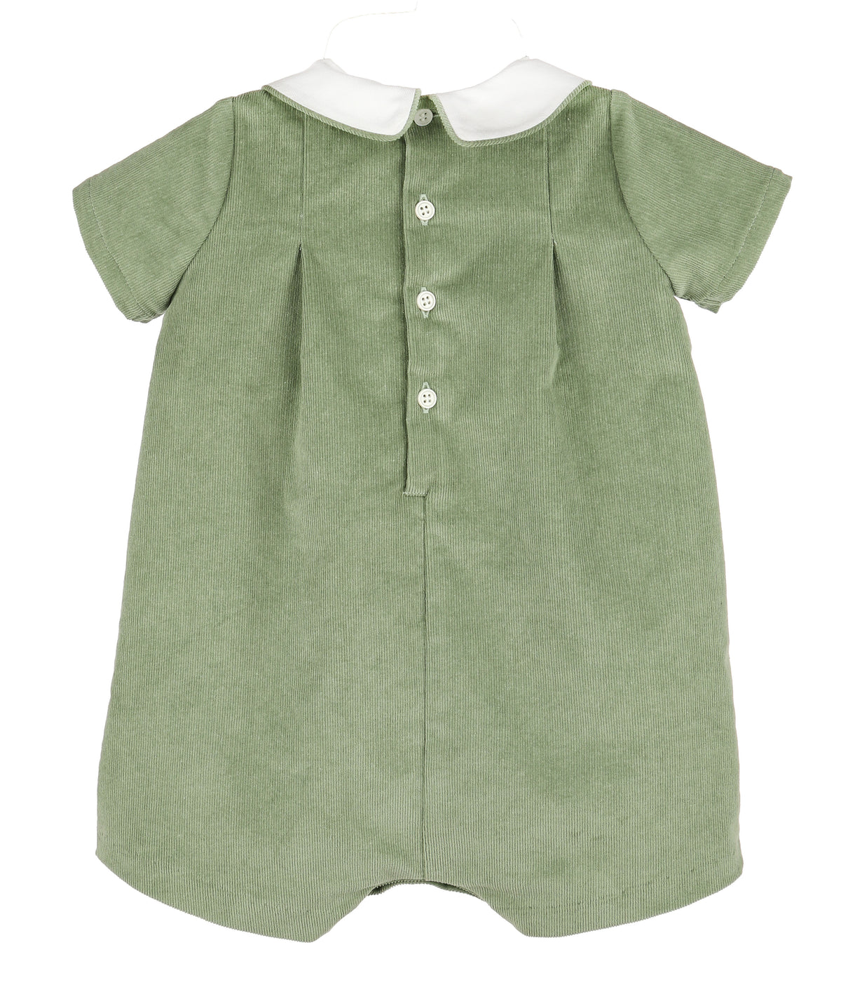 Sage Green Corduroy Infant Romper