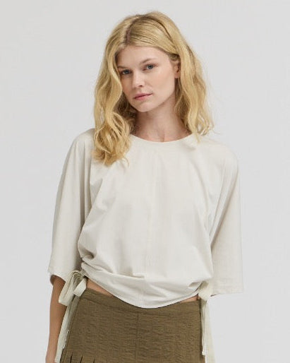 Cloud Side Drawstring Tee