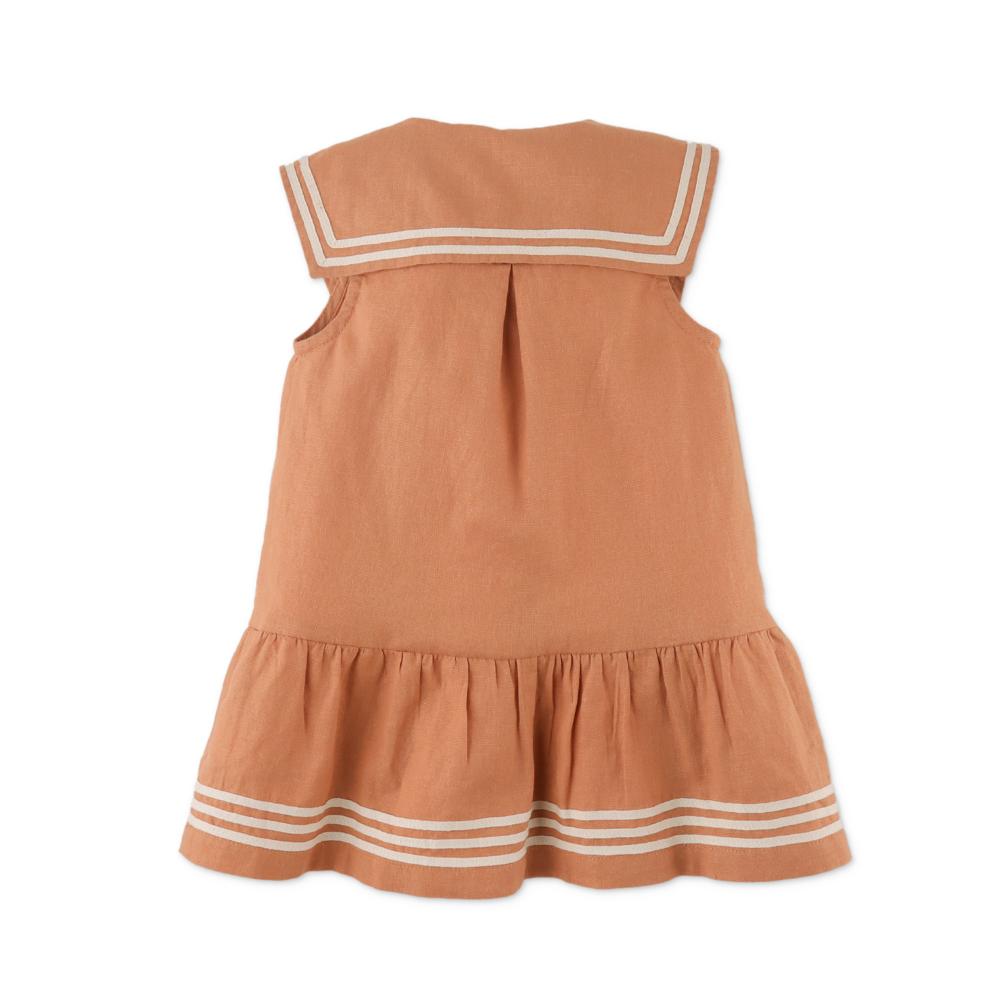 Clay Twill Sailor Dress