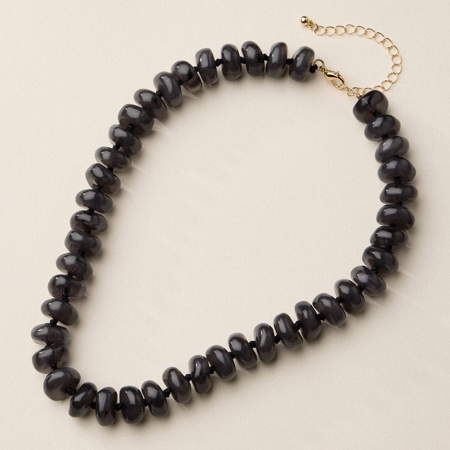 Resin Beaded Chunky Necklace