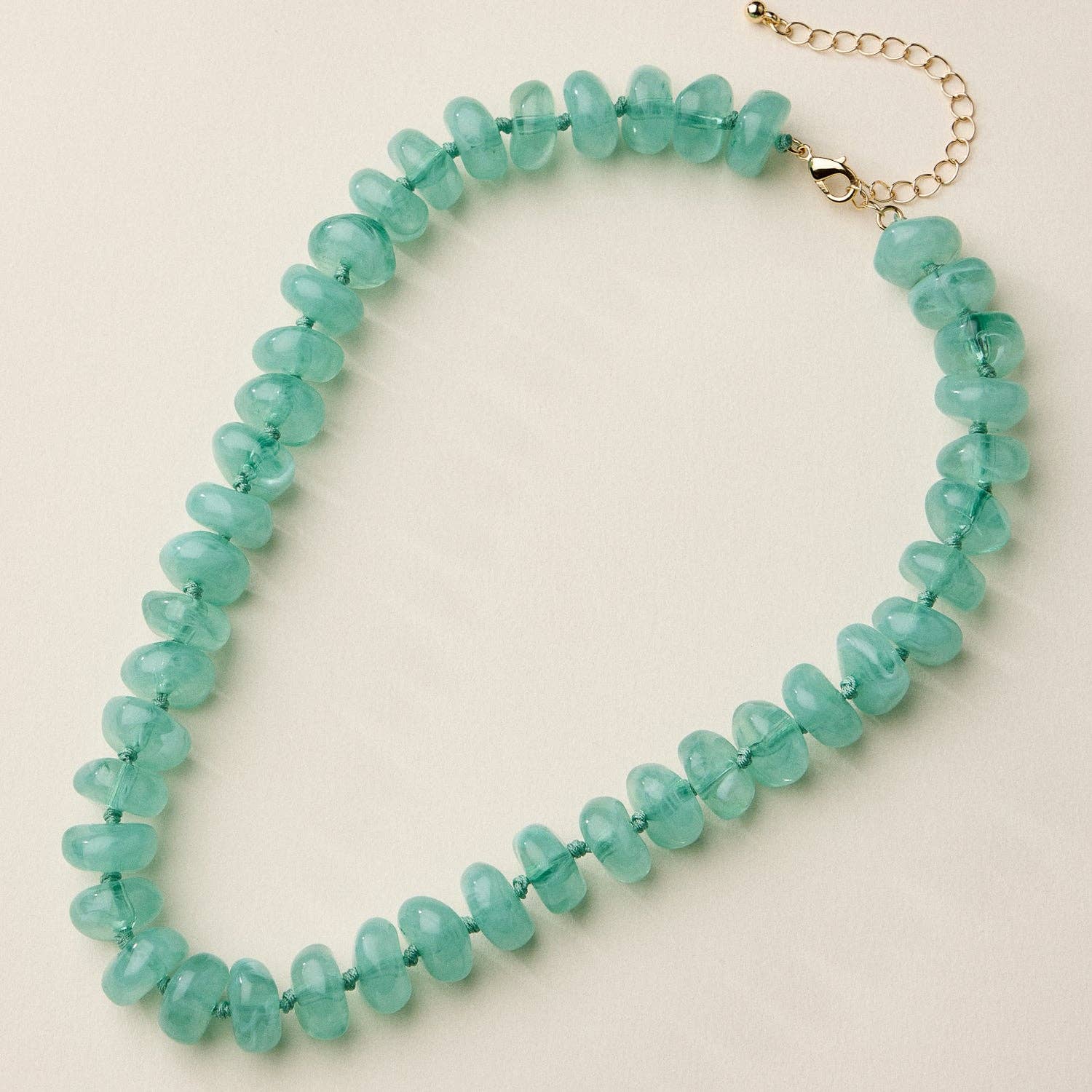 Resin Beaded Chunky Necklace