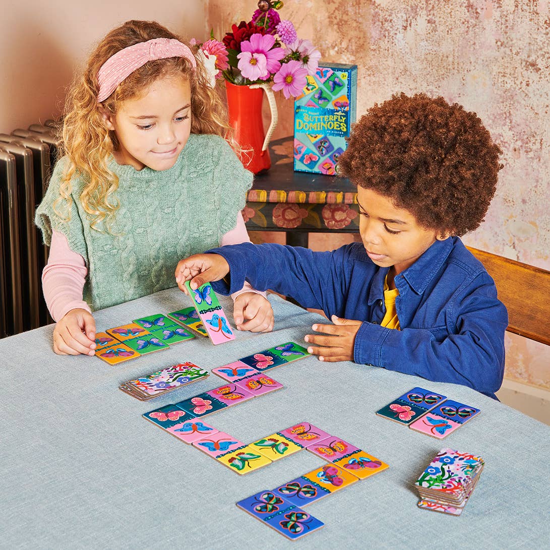 Giant Shiny Butterfly Dominoes