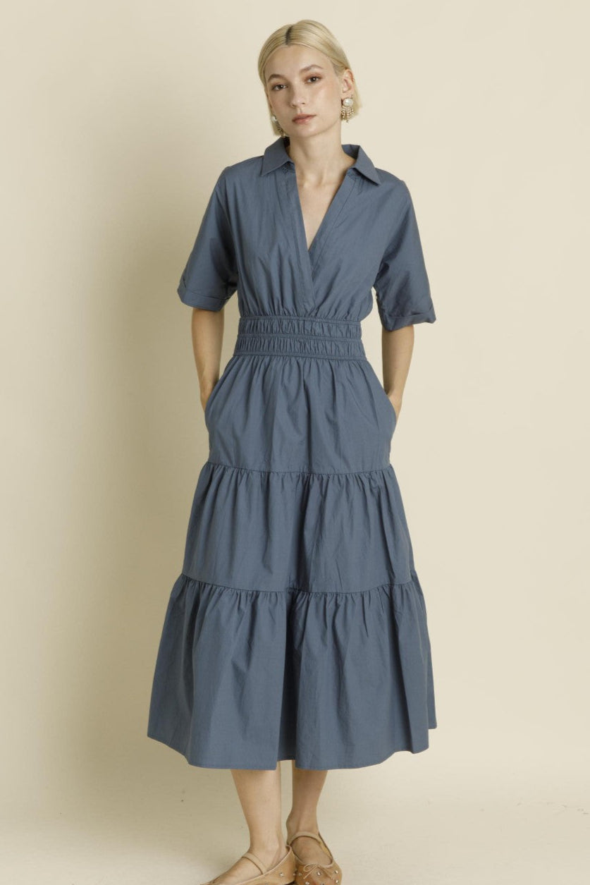 Slate Blue Summerville Dress