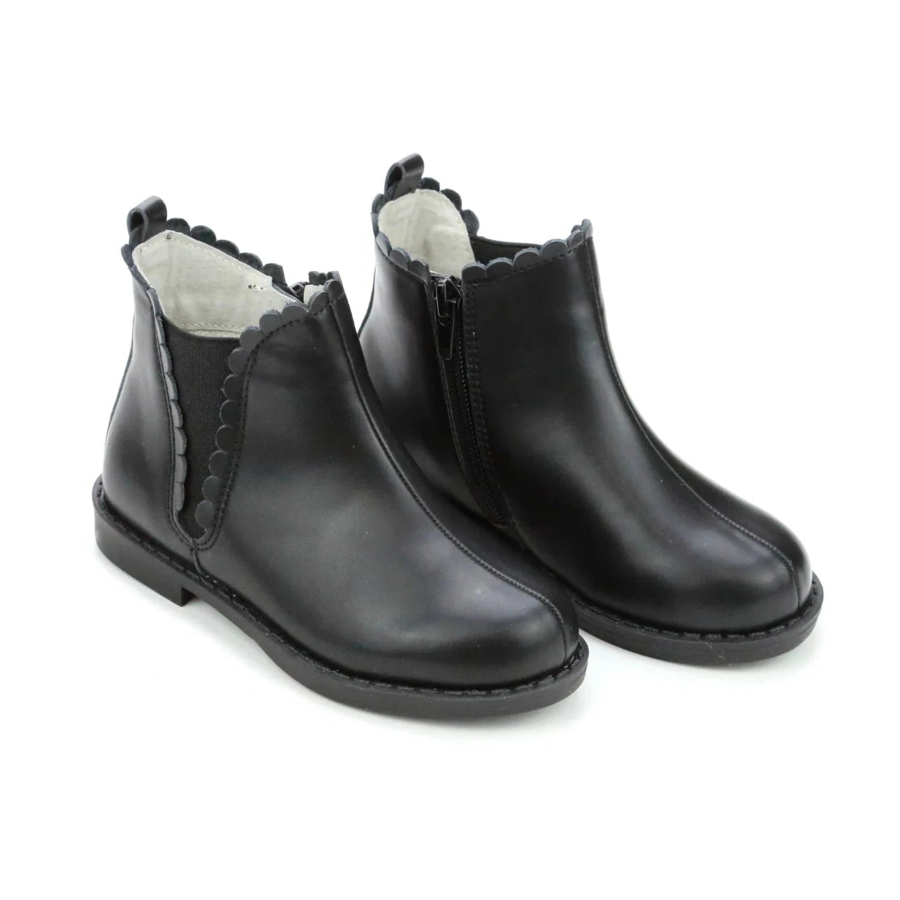 Nicola Scalloped Chelsea Boot