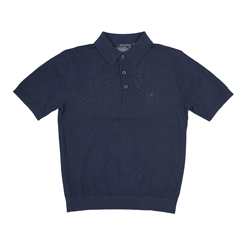 Navy Polo Sweater