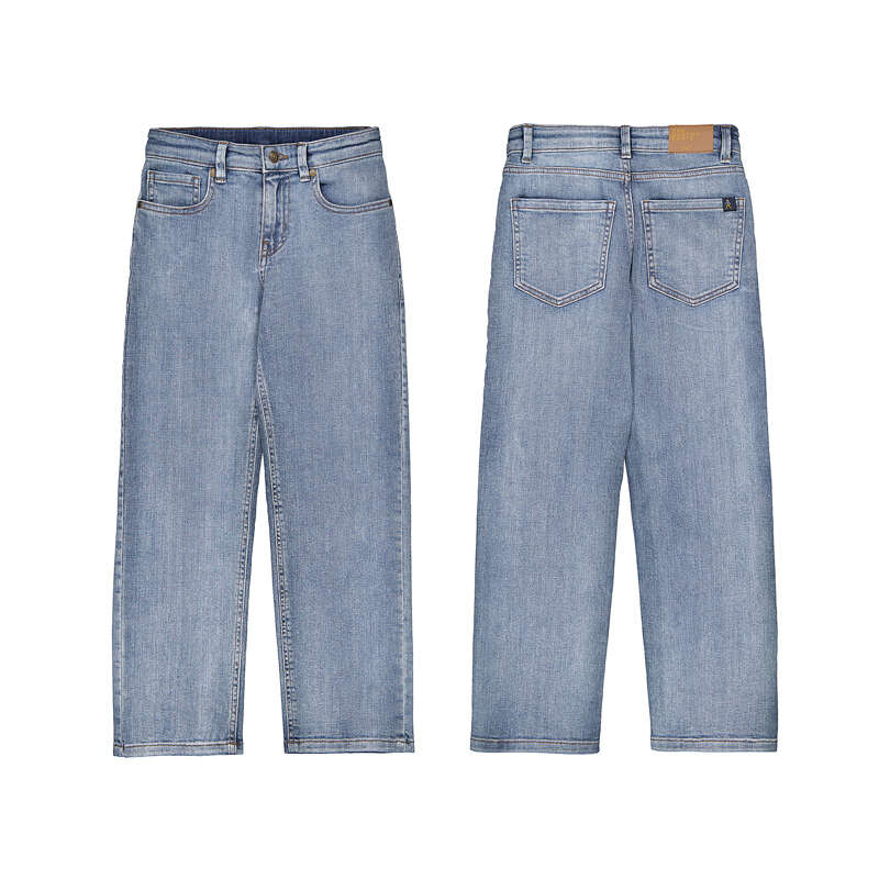 Washed Denim Baggy Jean