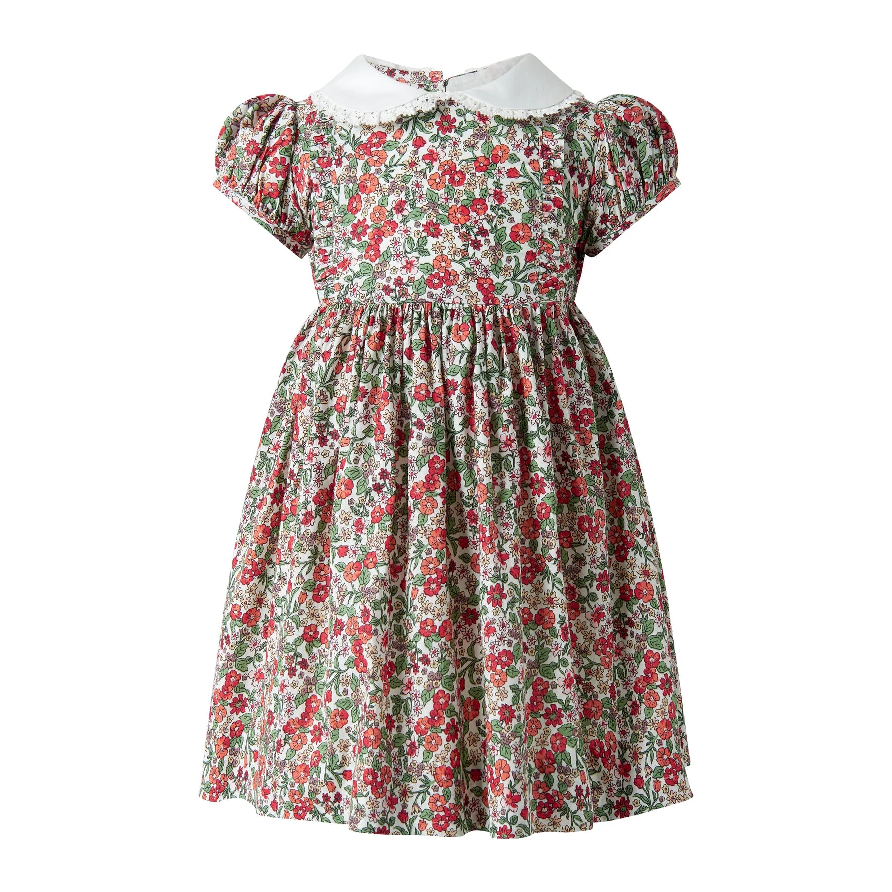 Rachel Riley Fall Botanical Collared Dress