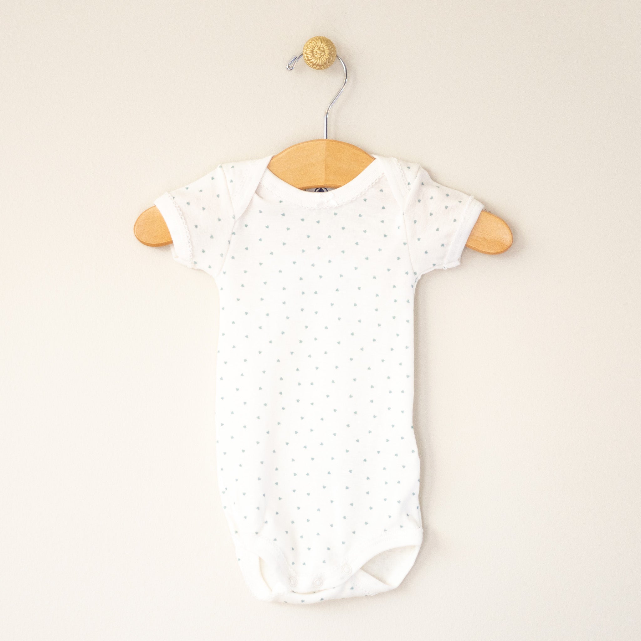 Petit Bateau Onesie Mini Hearts