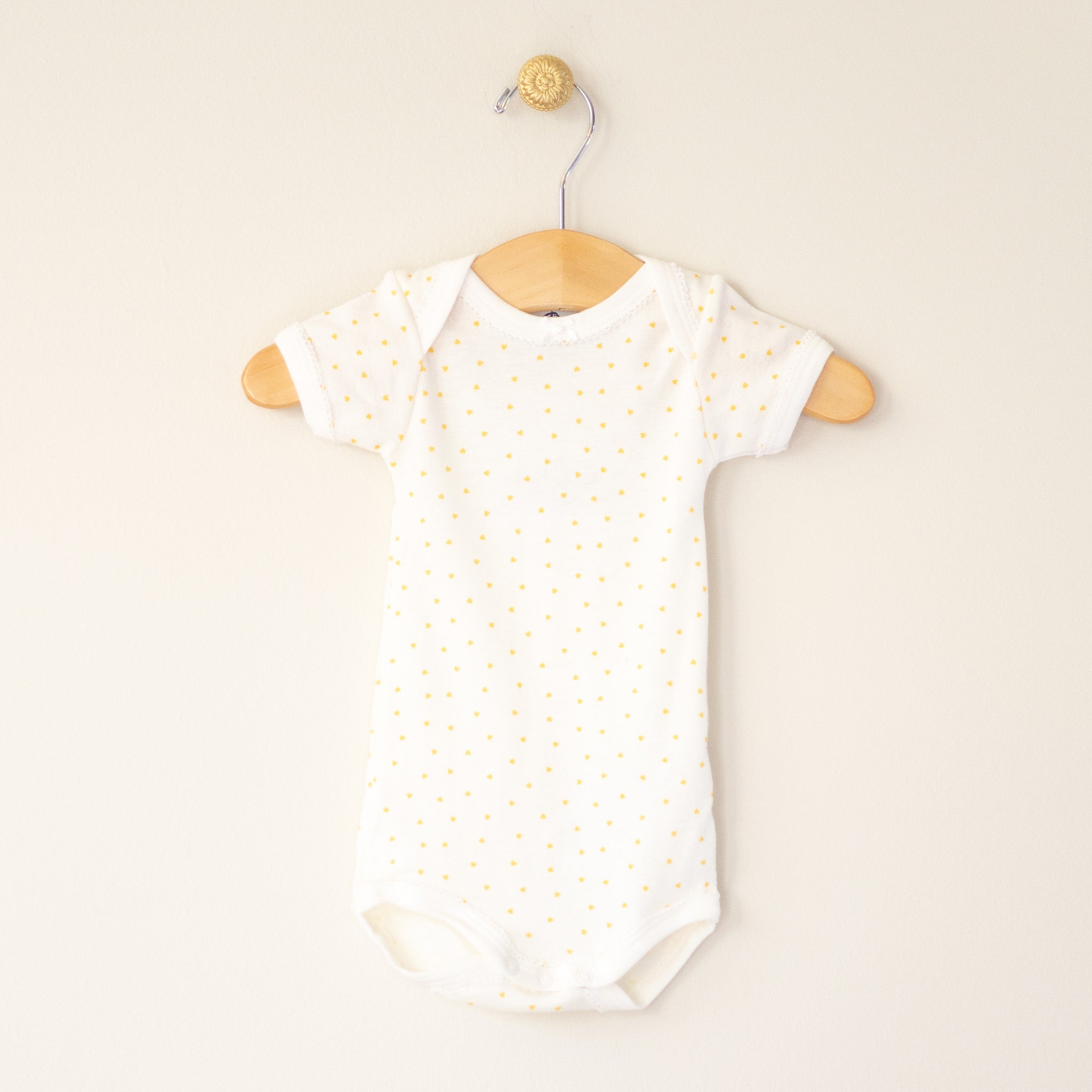 Petit Bateau Onesie Mini Hearts