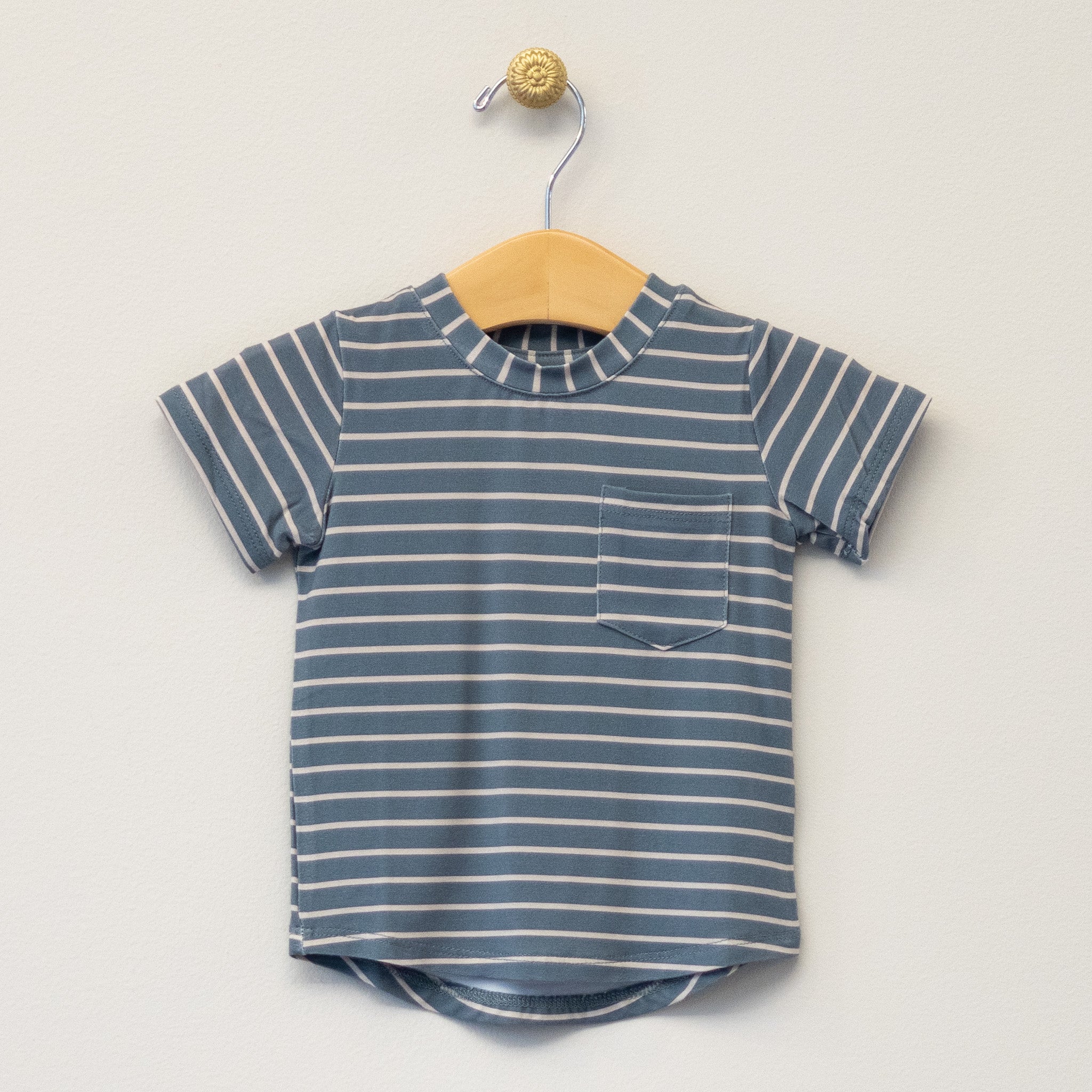 Storm Stripe Modal Infant Tee