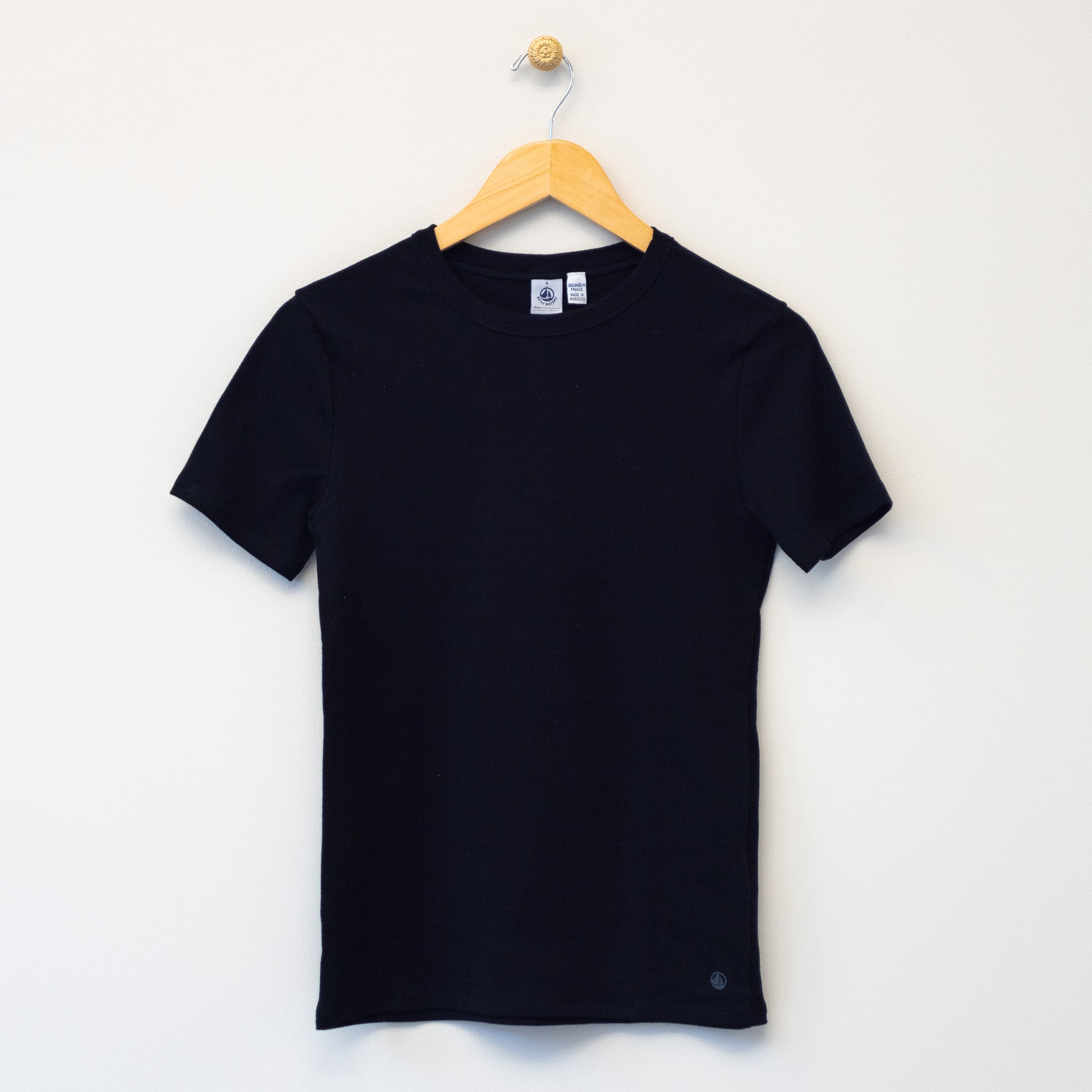 Petit Bateau Women's Black Tee