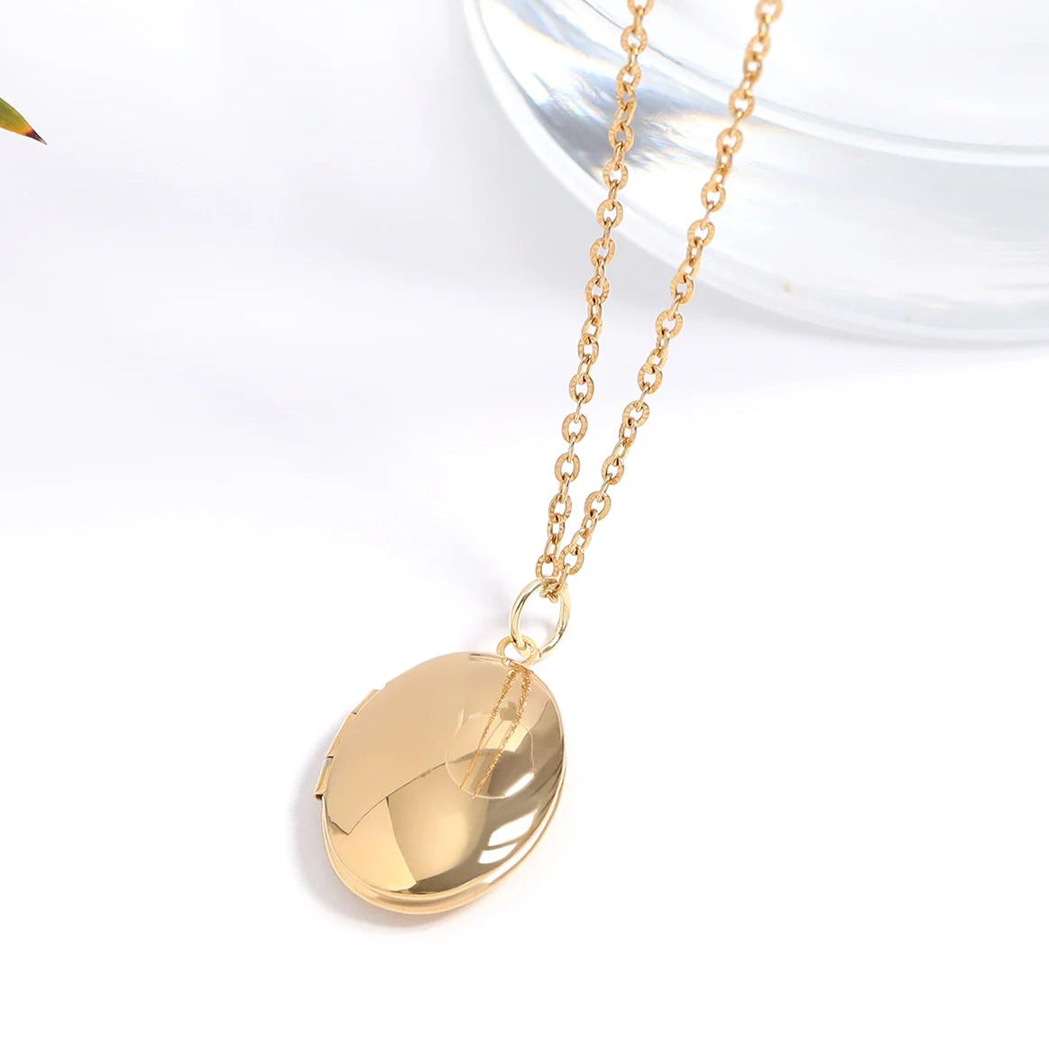 Oval Locket Pendant