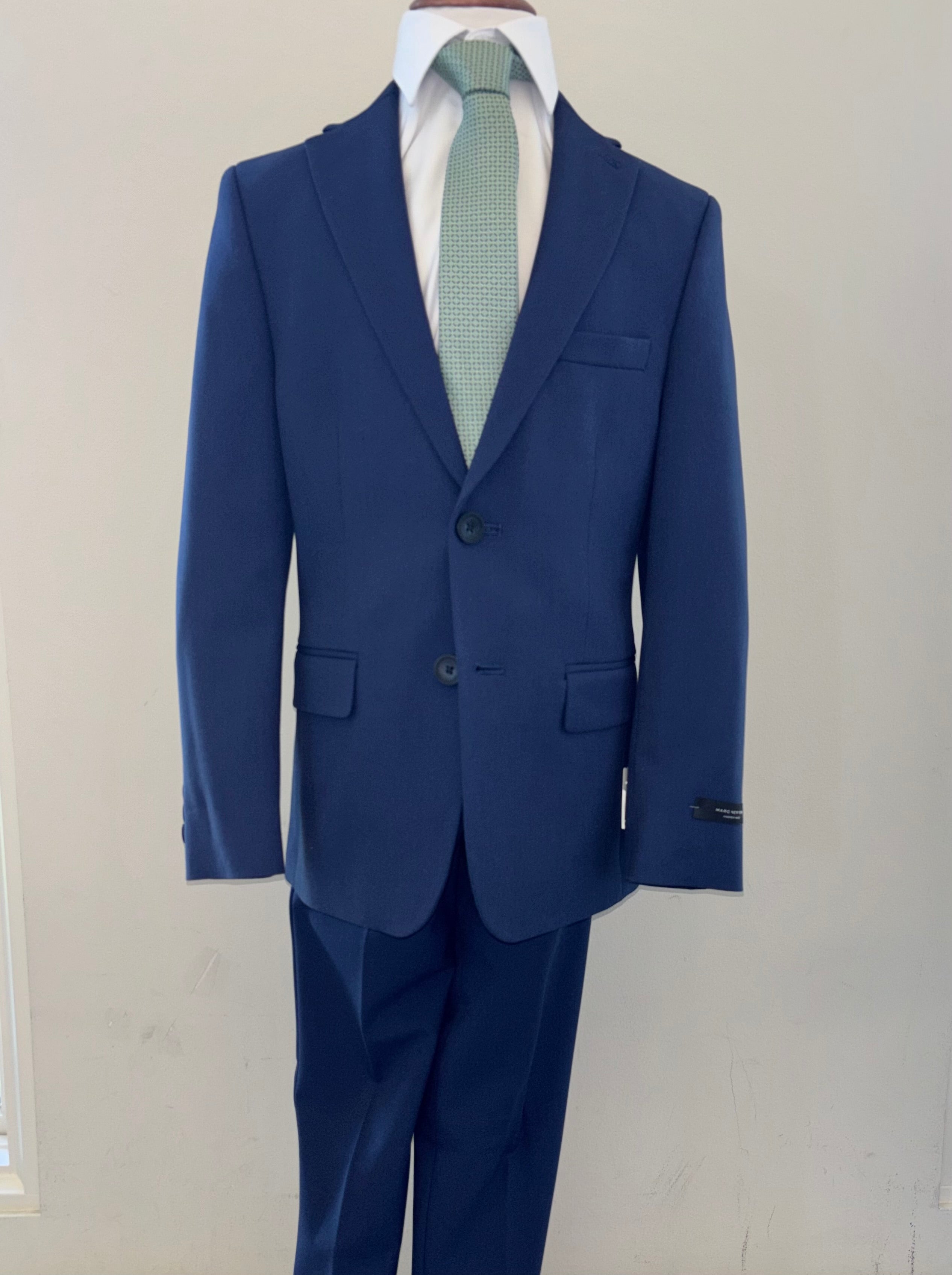Boy's Solid Royal Suit AM