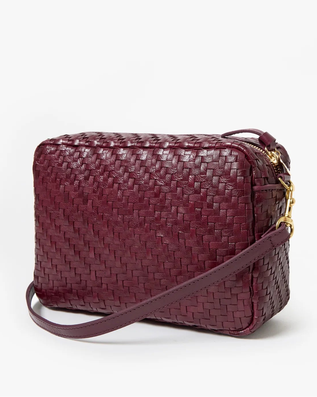 Clare V. Marisol Oasis ZigZag Woven Bag