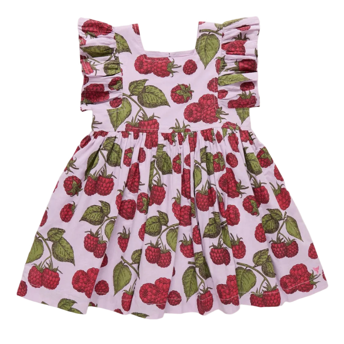 Lavender Raspberries Dress Pink Chicken
