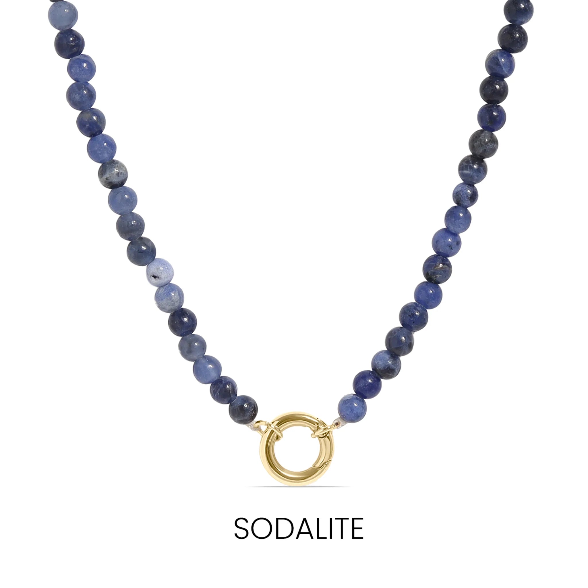 Natural Stone Bead Necklace