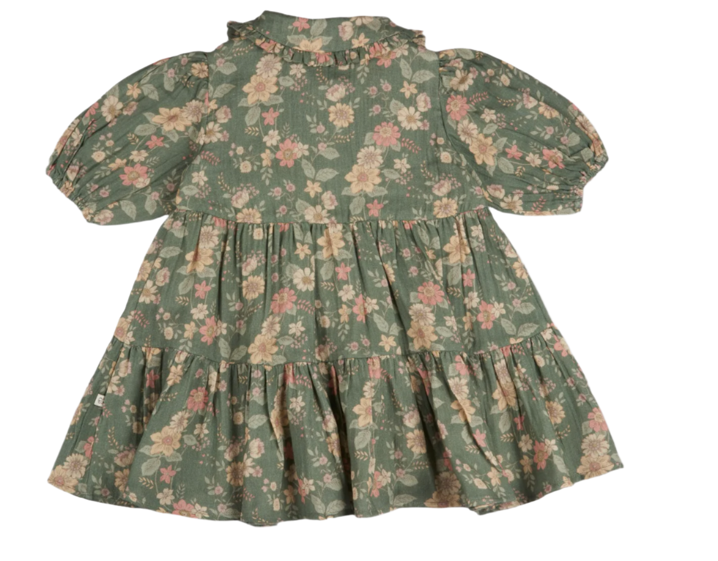 Marguerite Green Floral Dress