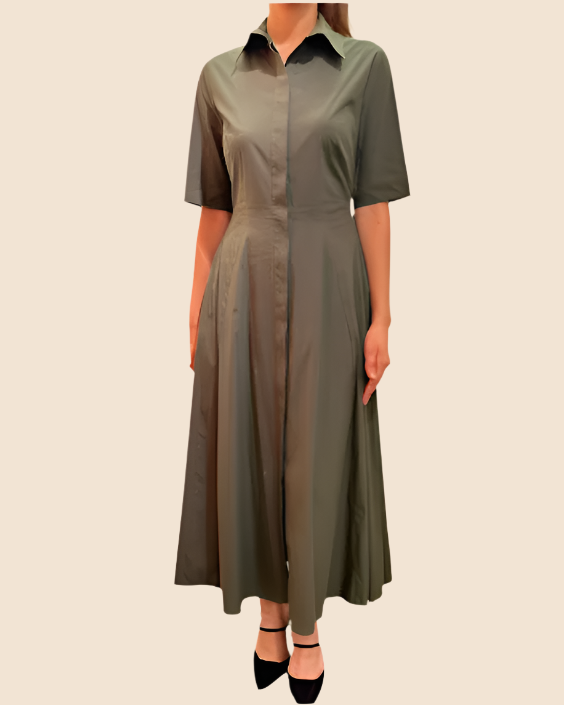 Exquise Rylie Olive shirt dress