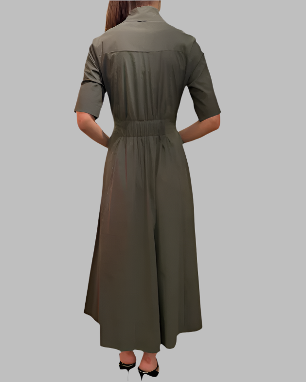 Exquise Rylie Olive shirt dress