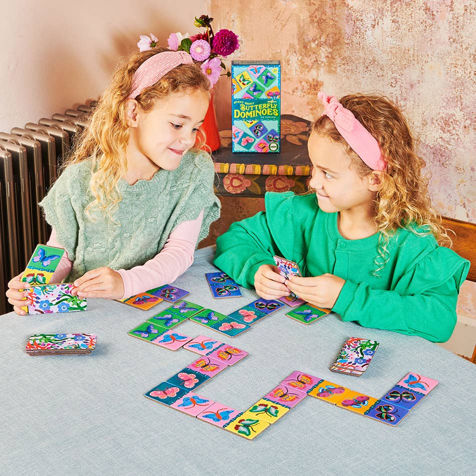 Giant Shiny Butterfly Dominoes