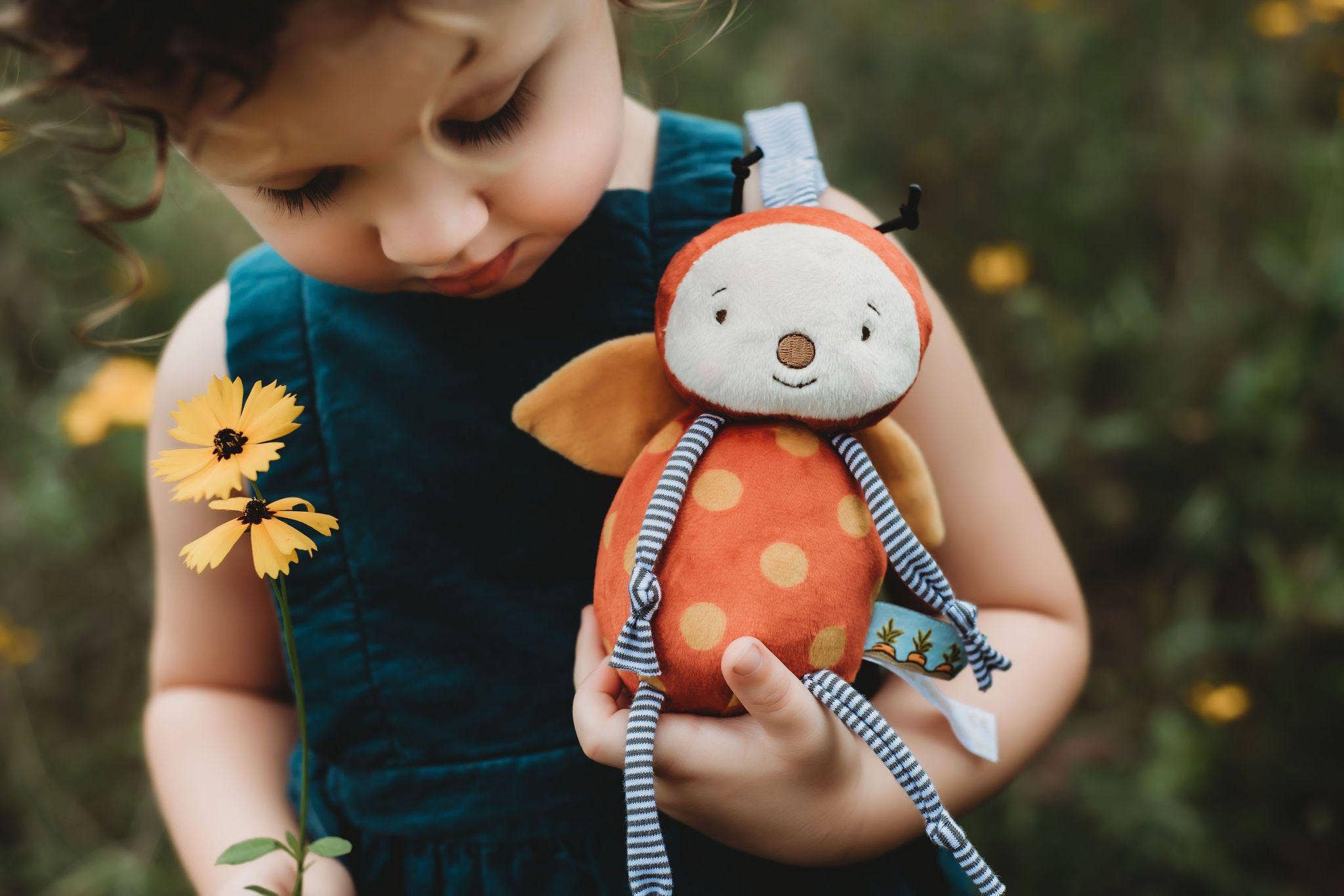 Girlbug Rattle Toy