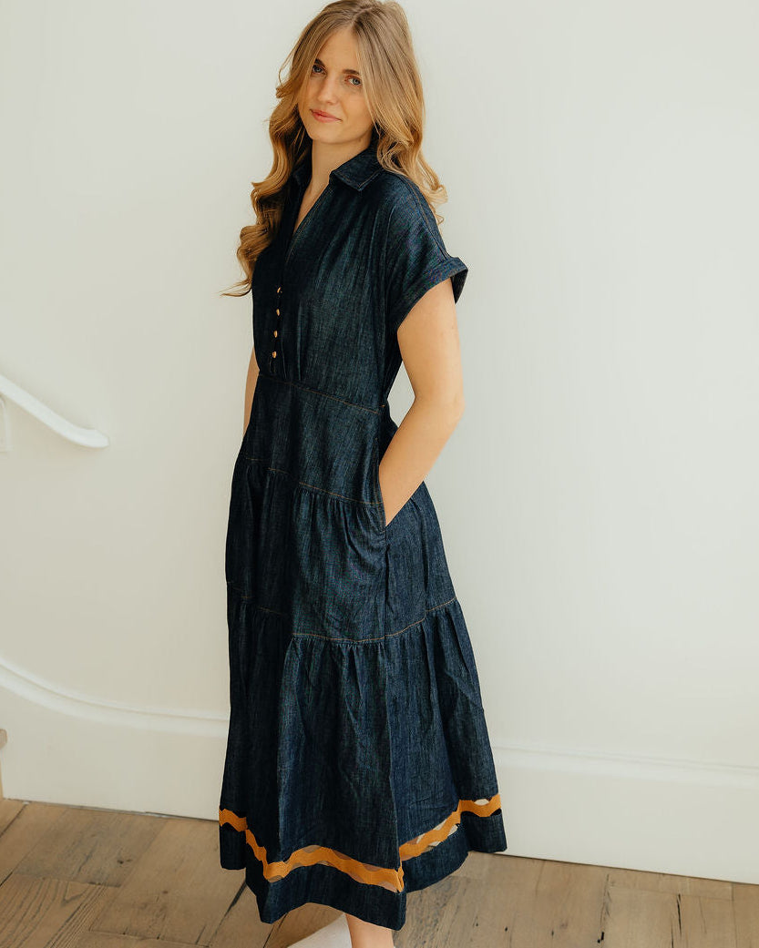 Women's Giana Denim Modal Rirac Dress